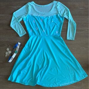 Elsa from Frozen Disney Skater Dress (RunDisney)
